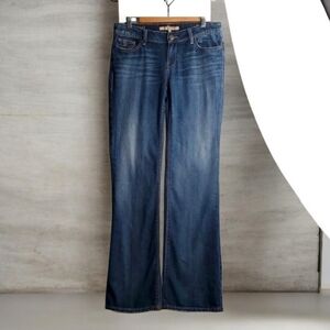 Sutter's jeans women's size 28 size 6 blue 1848 Annie boot Distressed